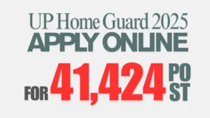 UPPRPB UP POLICE HOME GUARD RECRUITMENT 2025