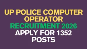 “UP Police Computer Operator Recruitment 2026 Notification PDF” “UPPRPB Computer Operator Vacancy 2026 Category Wise” “UP Police Computer Operator Online Form 2026 Apply Link” “UP Police Computer Operator Eligibility Criteria”