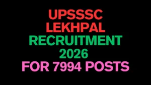 “UPSSSC Lekhpal Recruitment 2026 Notification PDF” “UP Lekhpal Vacancy 2026 Category Wise” “UPSSSC Lekhpal Online Form 2026 Apply Link” “UP Lekhpal 7994 Posts Recruitment”